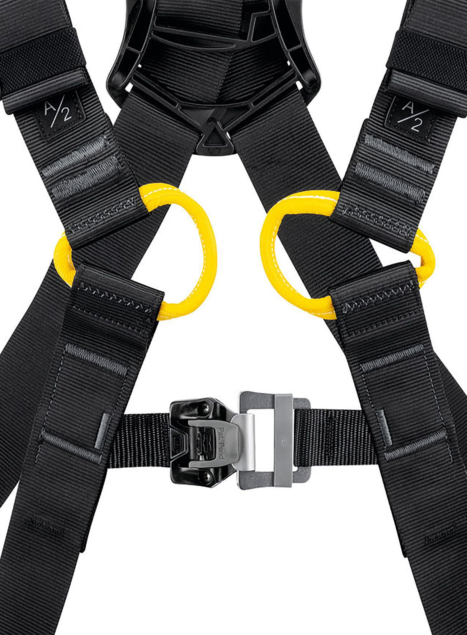 Plezalni pas Petzl Newton European Version - black/yellow