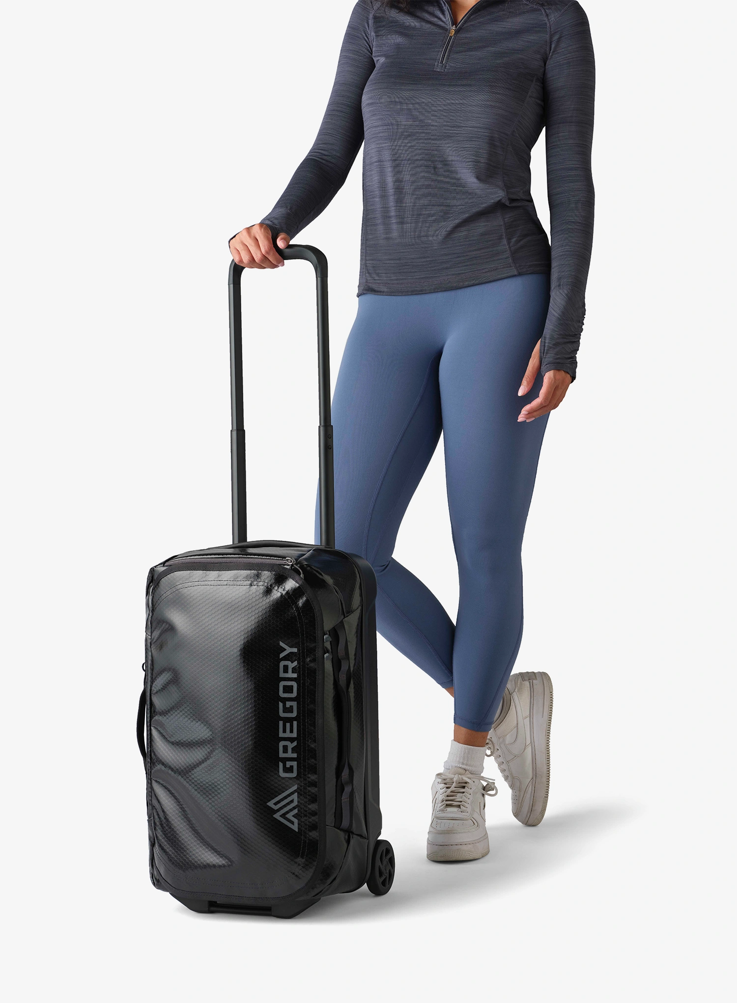 Potovalni kovček Gregory Alpaca Wheeled Duffel 40 l - obsidian black