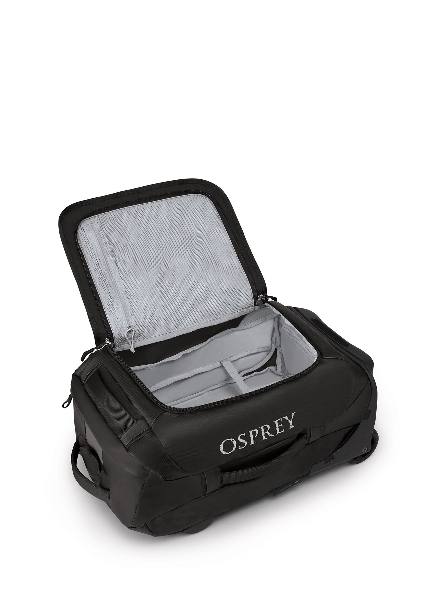 Kovček Osprey Rolling Transporter 40 - black/black