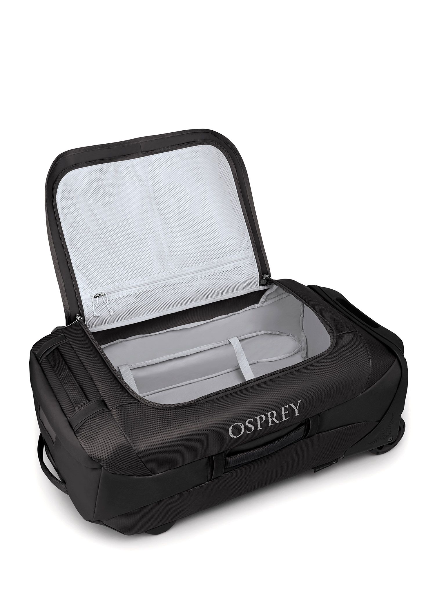 Kovček Osprey Rolling Transporter 90 - black/black