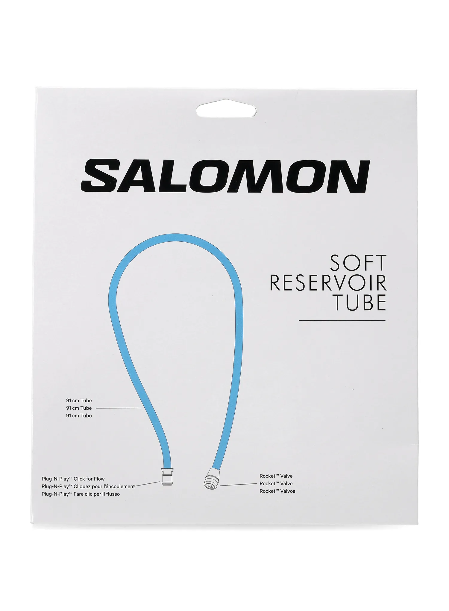 Gibka cev Salomon Soft Reservoir Tube - clear blue