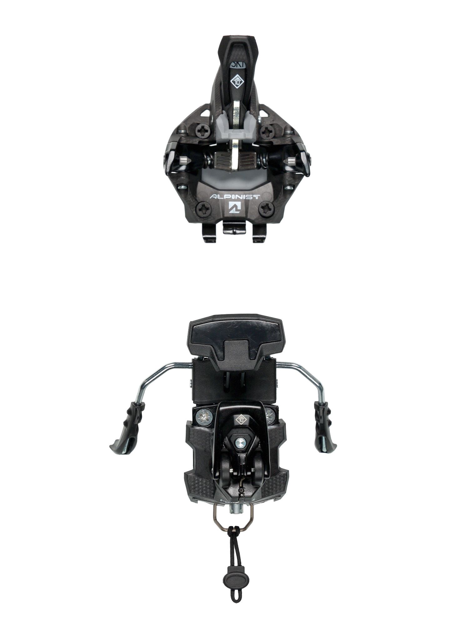 Vezi za turno smučanje Marker Marker Alpinist 10 90 mm - black