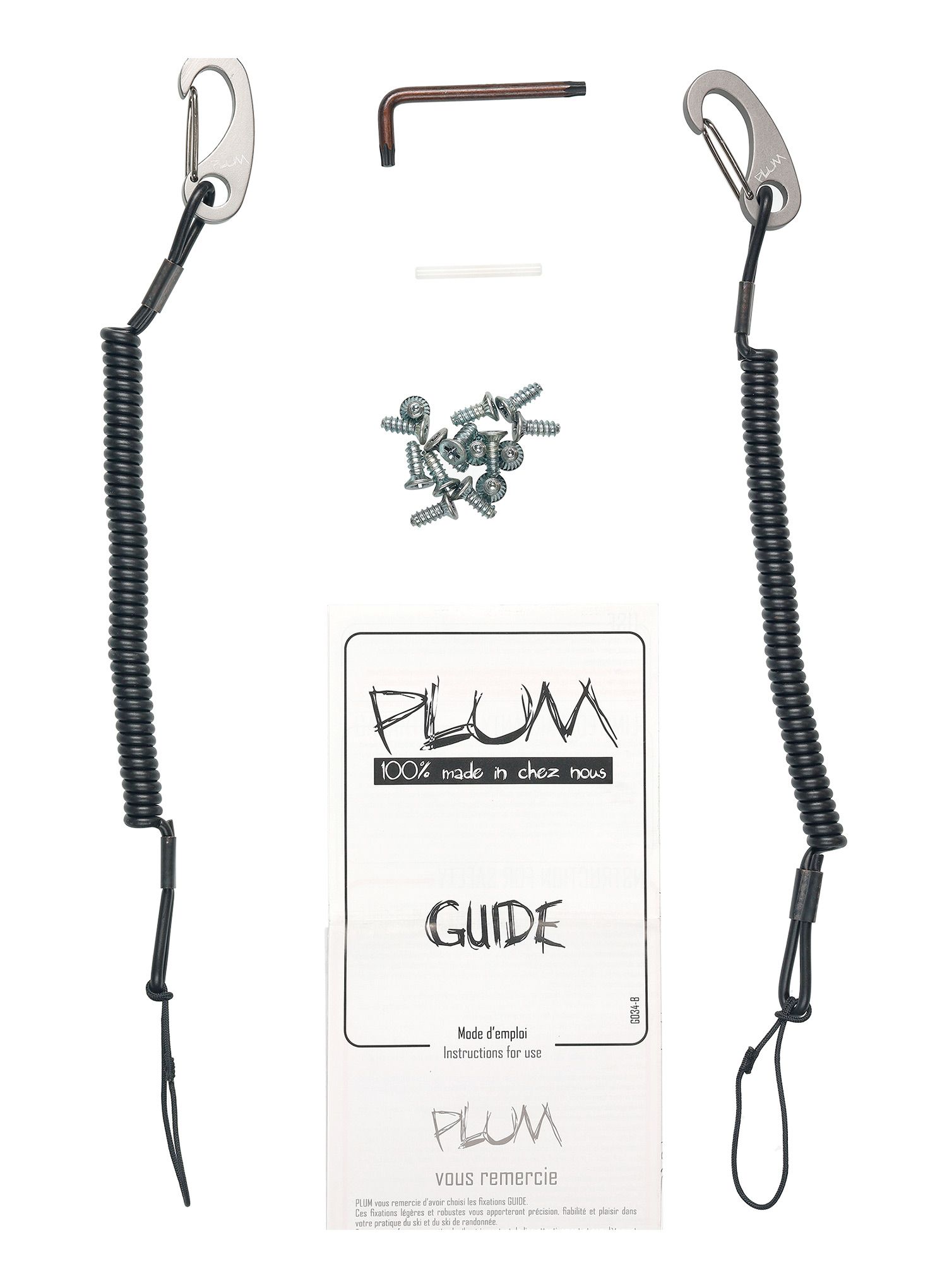 Vezi za turno smučanje Plum Guide 12 - black