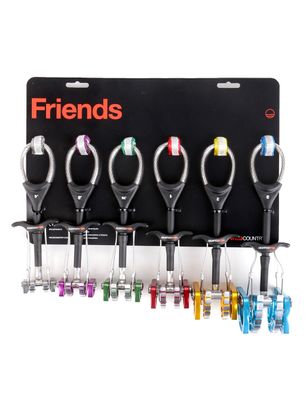 Metulj Wild Country Friend Set 0.4, 0.5, 0.75, 1, 2, 3 - silver/purple/green/red/gold