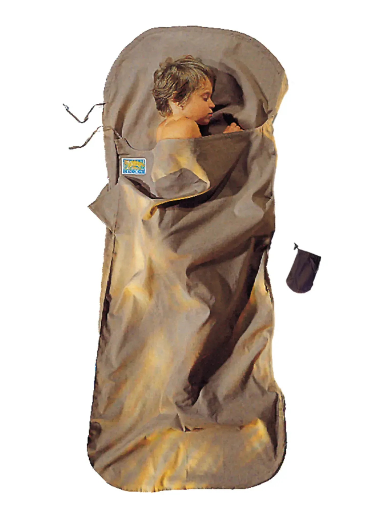 Vložek za spalno vrečo Cocoon KidSack - Cotton - khaki