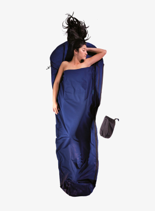 Vložek za spalno vrečo Cocoon Microfleece MummyLiner - Lightweight - dark petrol