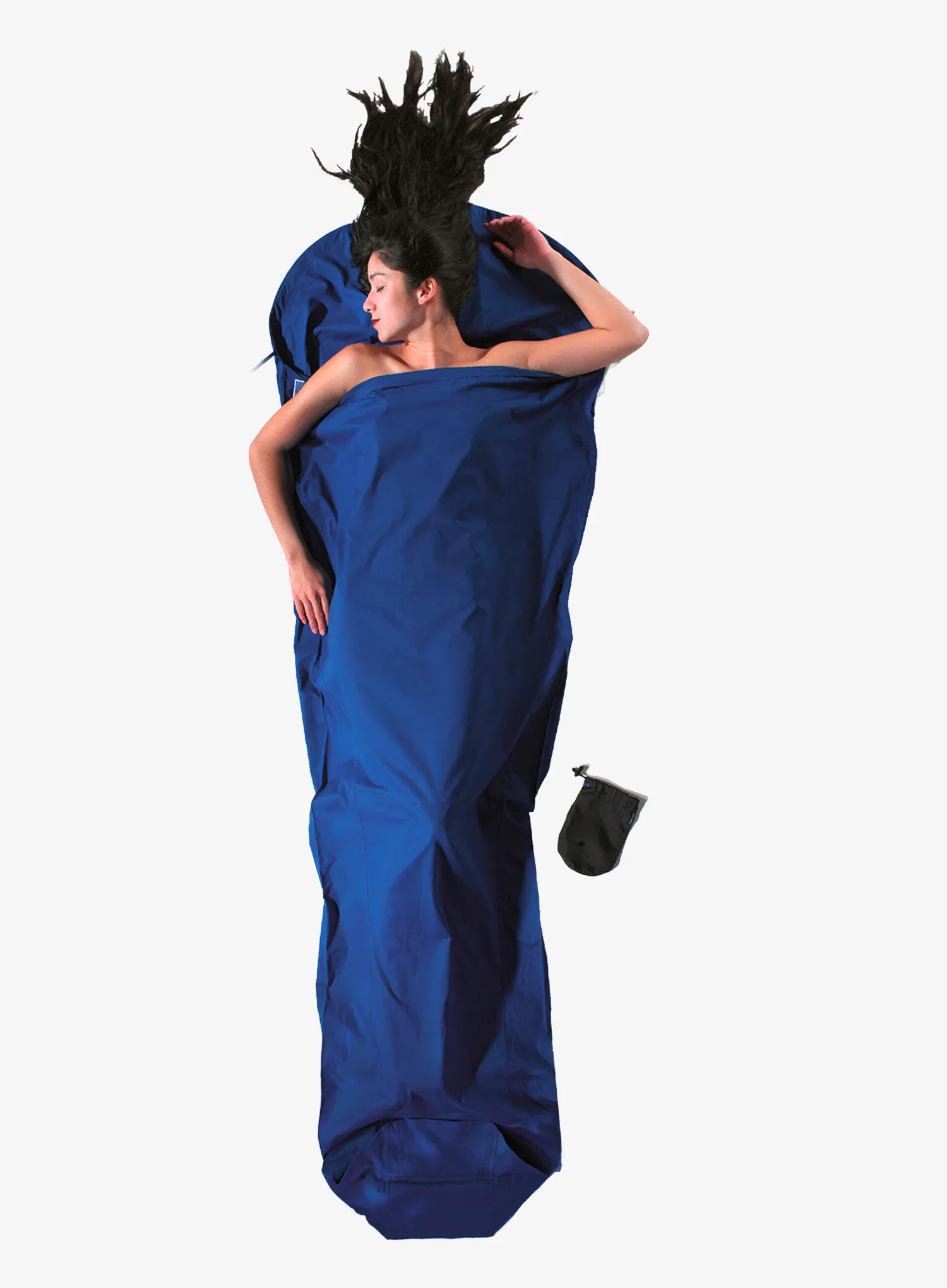 Vložek za spalno vrečo Cocoon MummyLiner - Cotton - ultramarine blue