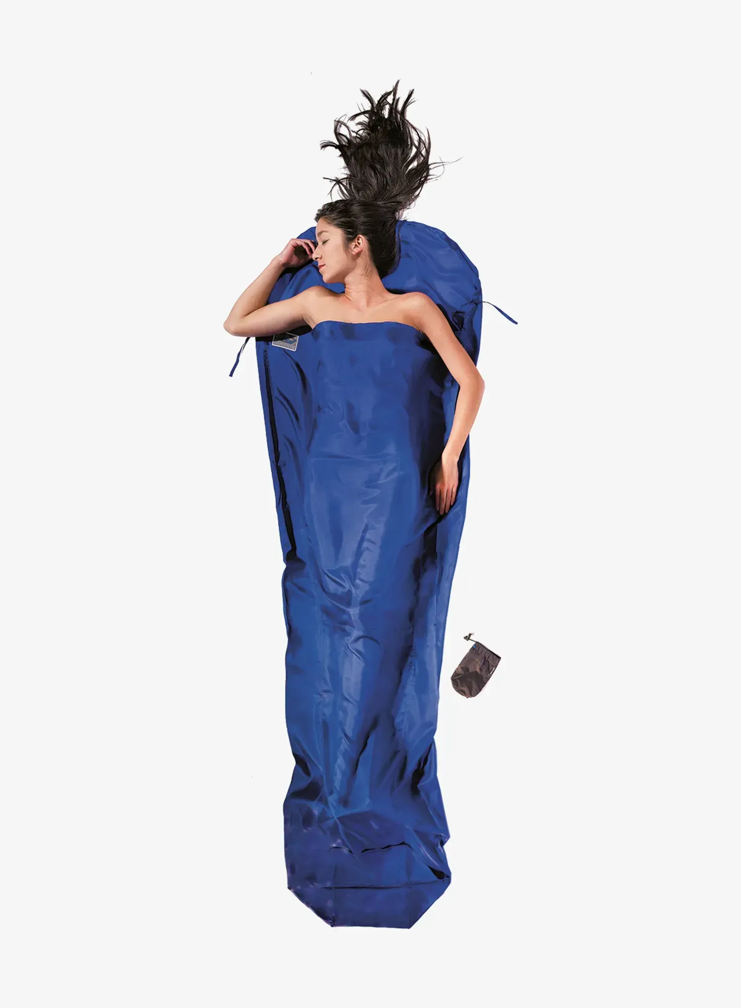 Vložek za spalno vrečo Cocoon MummyLiner S - Silk - ultramarine blue