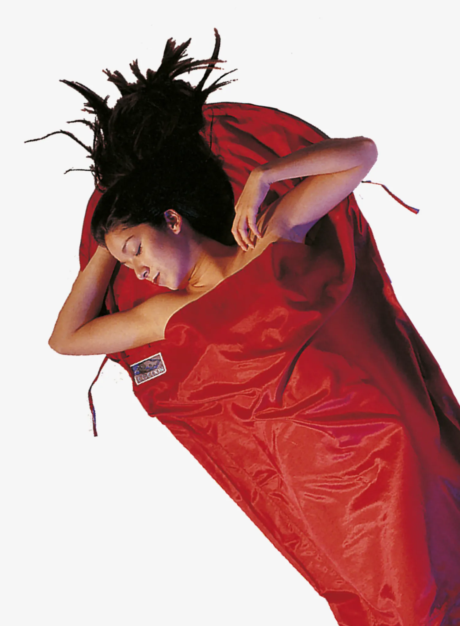 Vložek za spalno vrečo Cocoon MummyLiner - Silk/Cotton - monks red