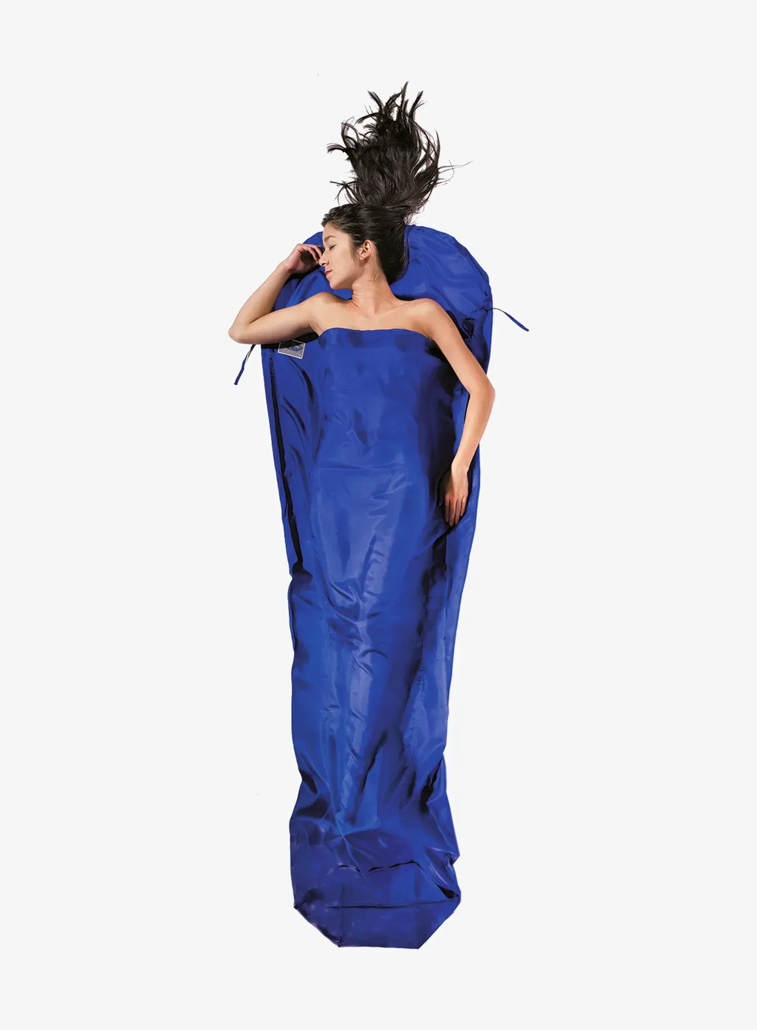 Vložek za spalno vrečo Cocoon MummyLiner - Silk - ultramarine blue