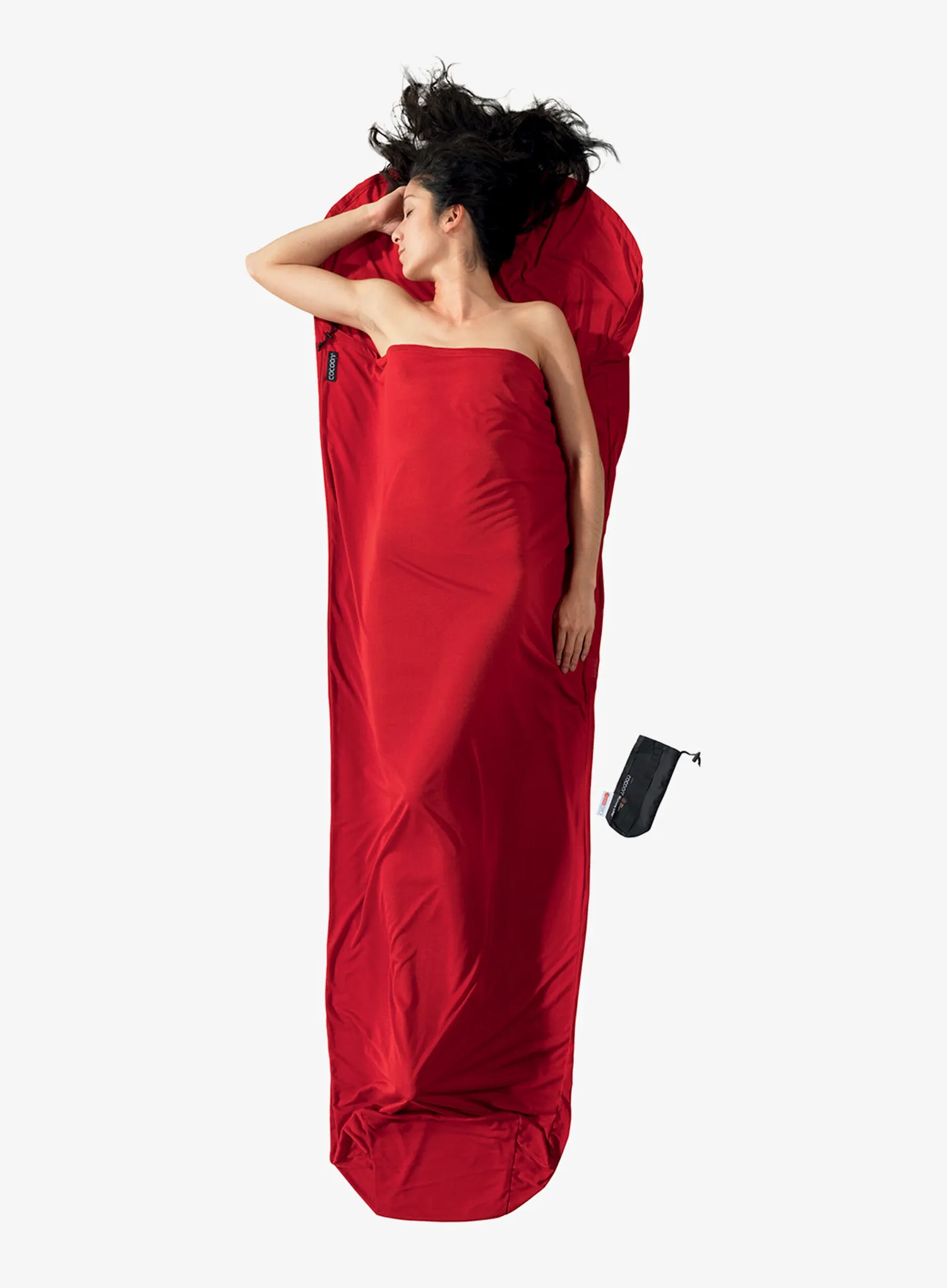 Vložek za spalno vrečo Cocoon MummyLiner - Thermolight Radiator - lava