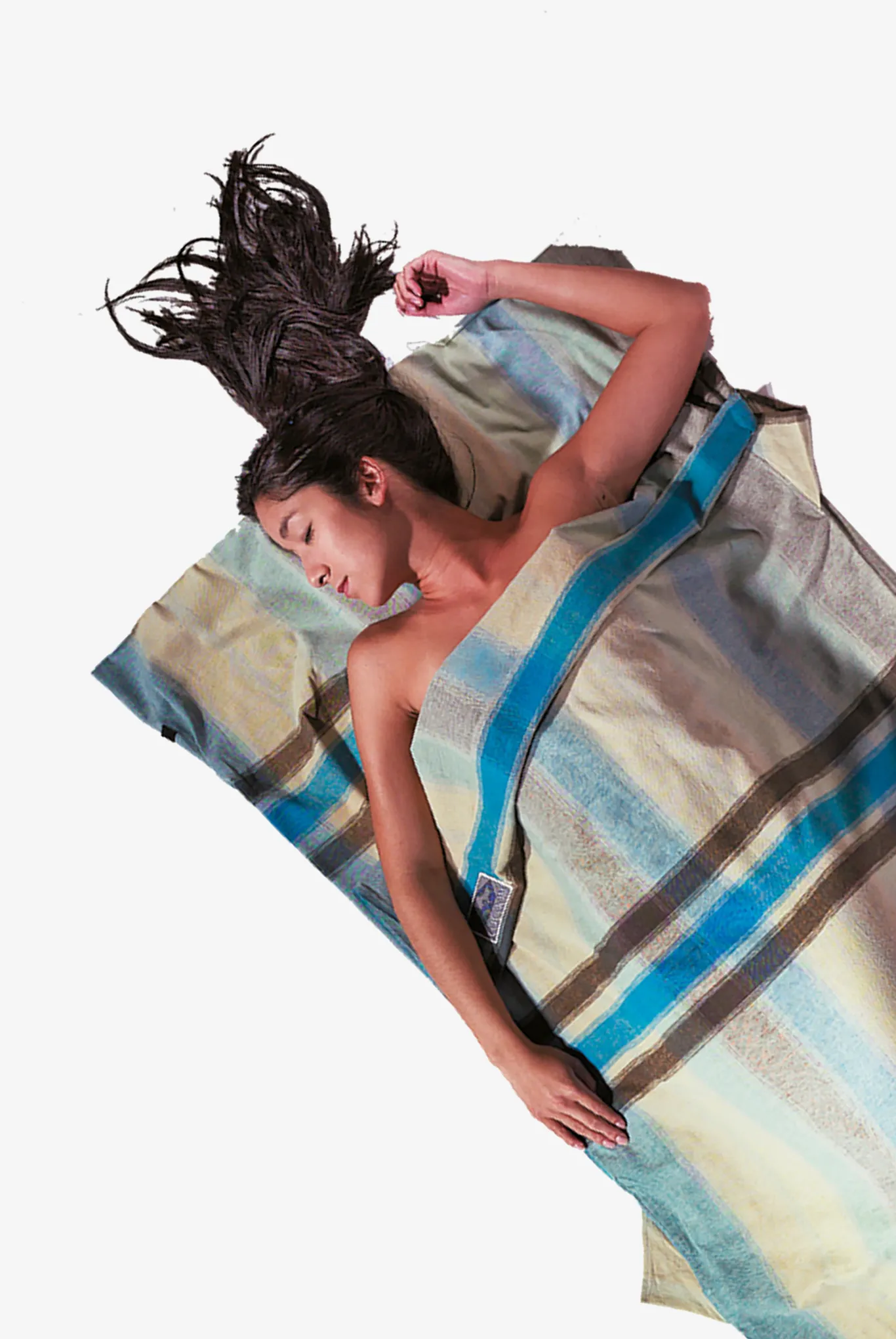 Vložek za spalno vrečo Cocoon TravelSheet - Flannel - african rainbow