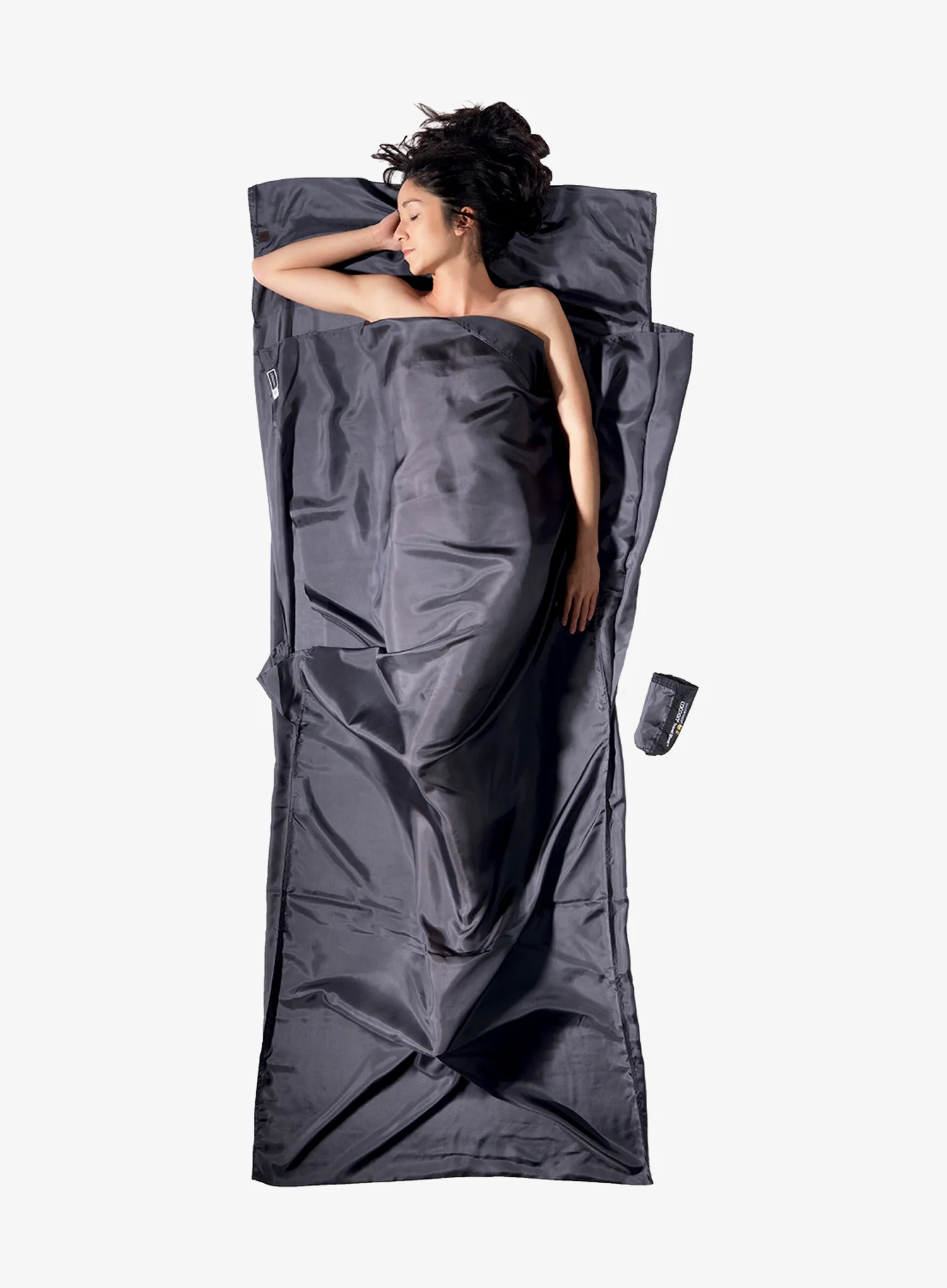 Vložek za spalno vrečo Cocoon TravelSheet - Insect Shield - Silk - rhino