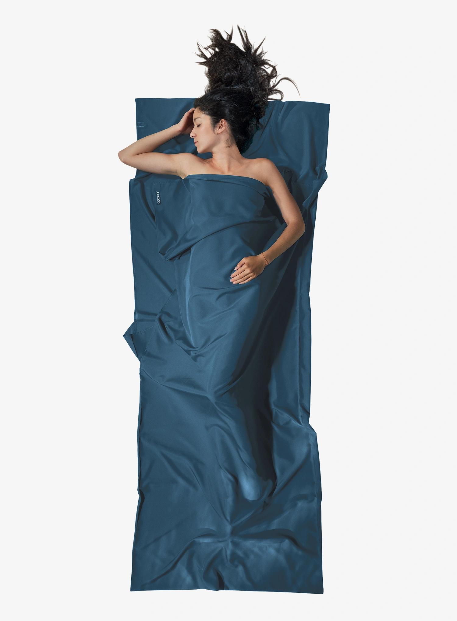 Vložek za spalno vrečo Cocoon TravelSheet - Lyocell - mystic blue