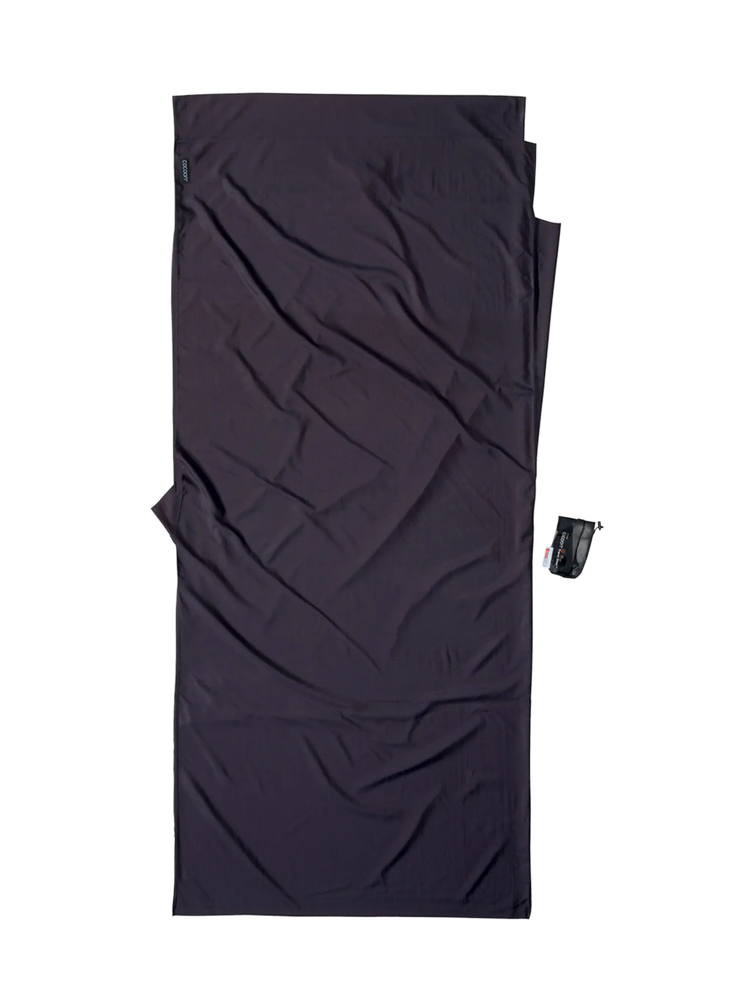 Vložek za spalno vrečo Cocoon TravelSheet - Thermolight Silkweight - volcano grey