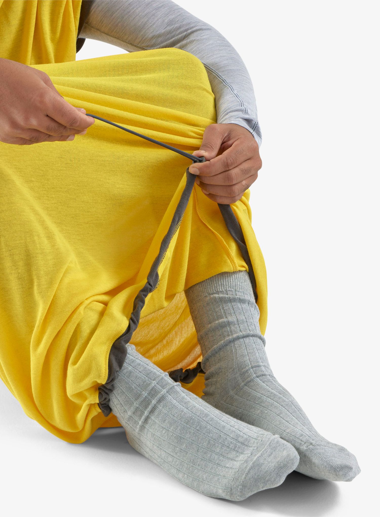 Vložek za spalno vrečo Sea to Summit Reactor Liners Mummy w/ Drawcord - yellow
