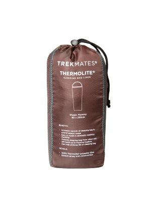 Vložek za spalno vrečo Trekmates Thermolite Sleeping Bag Liner - chipotle