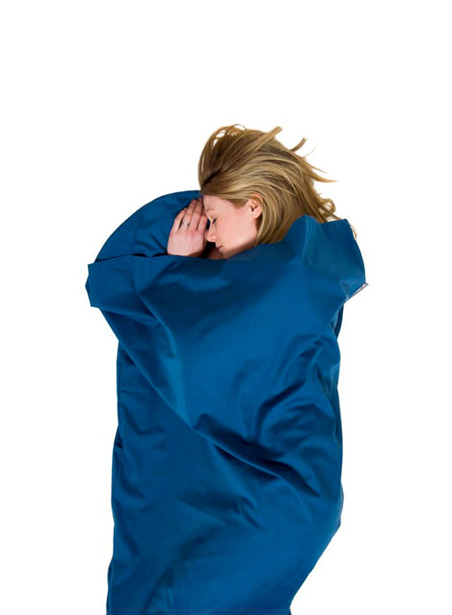 Vložek za spalno vrečo Lifeventure Polycotton Liner Rectangular - navy
