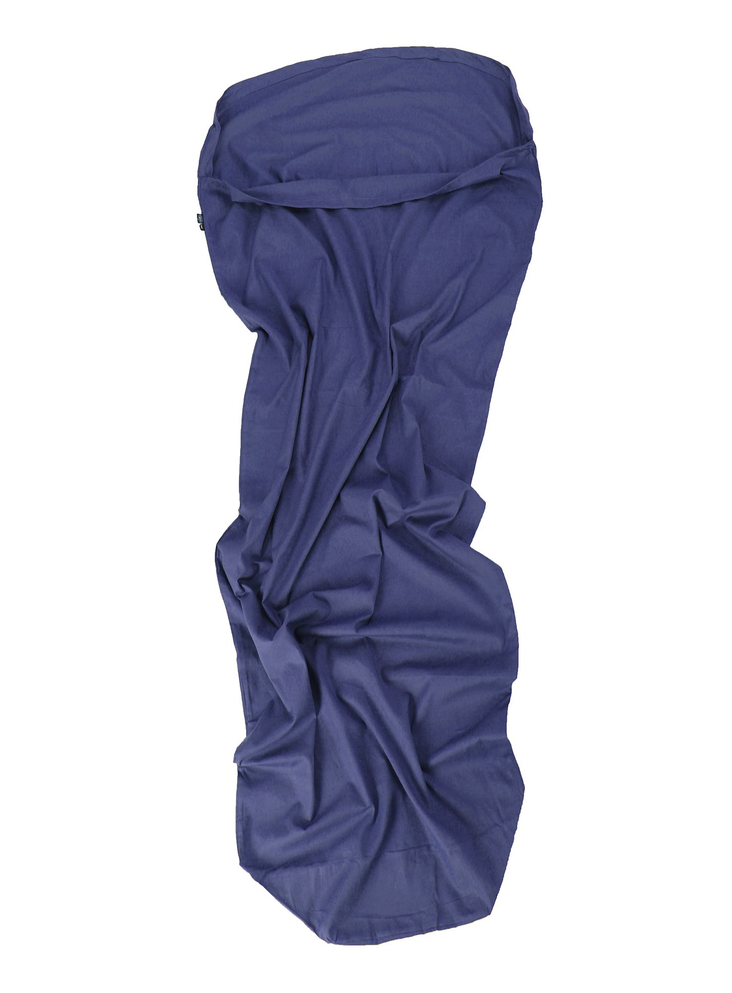 Vložek za spalno vrečo Sea To Summit Cotton Travel Liner Mummy Hood - navy