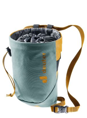 Vrečka za magnezij Deuter Gravity Chalk Bag II L - teal/cinnamon