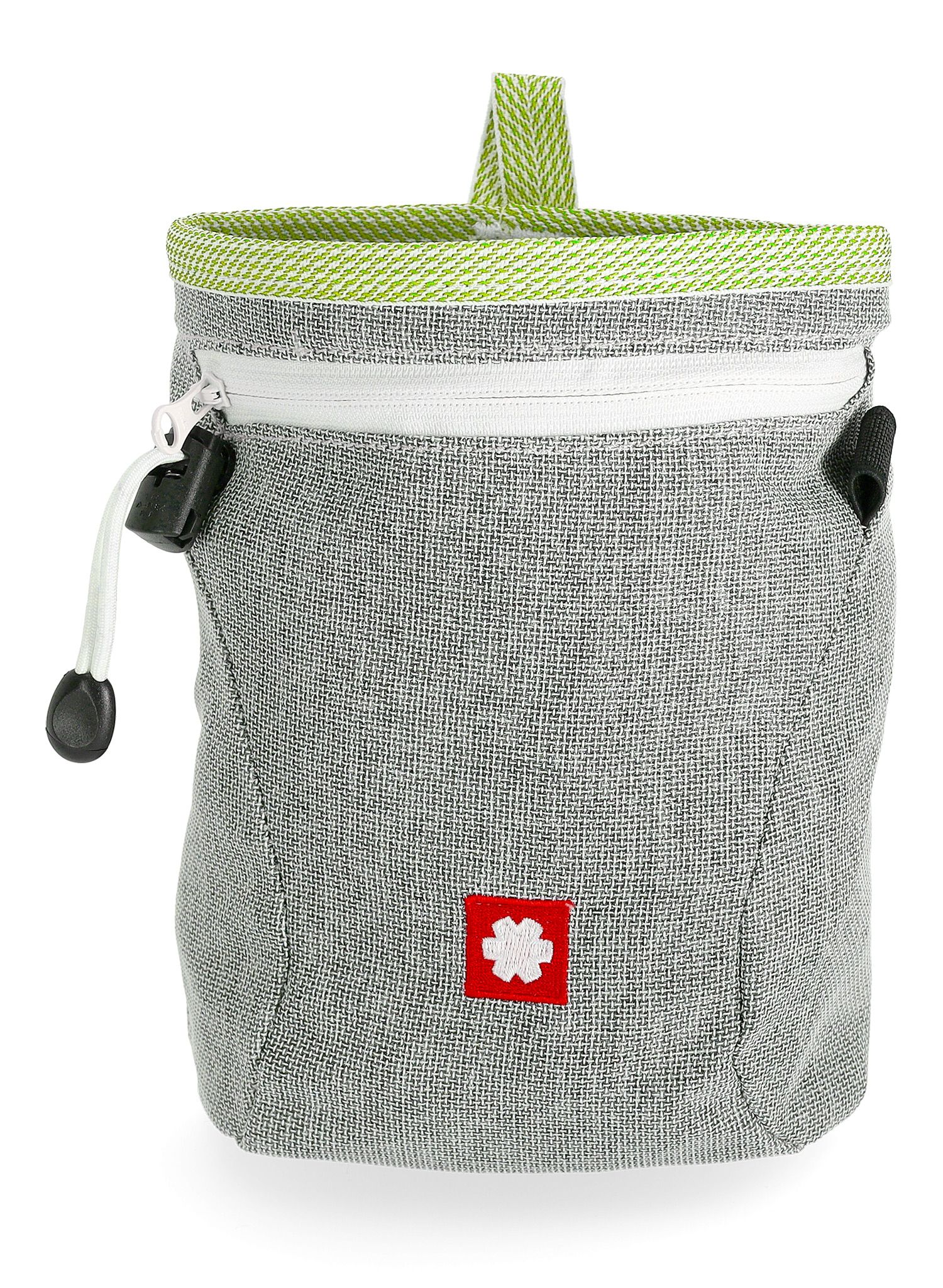 Vrečka za magnezij Ocun Dusty Eco + Belt - grey/green