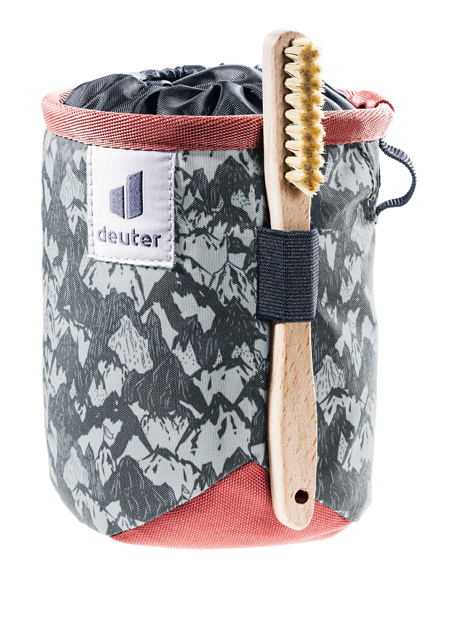 Vrečka za magnezij Deuter Gravity Chalk Bag I - graphite mountain/redwood