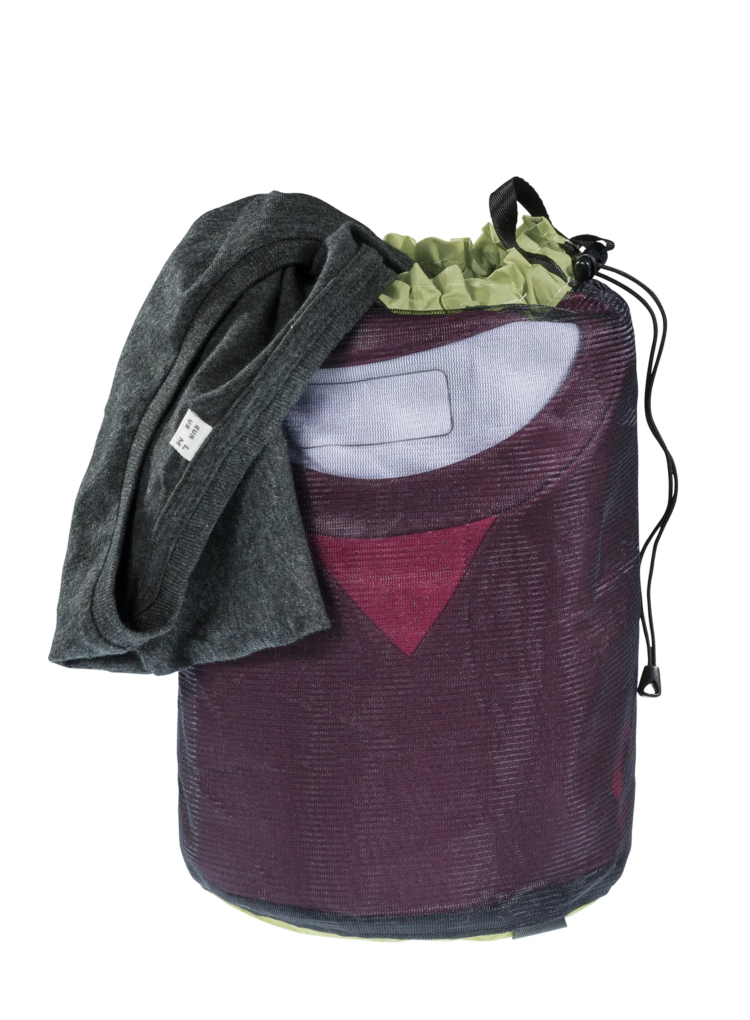 Vreča za opremo Deuter Mesh Sack 3 - grove/black