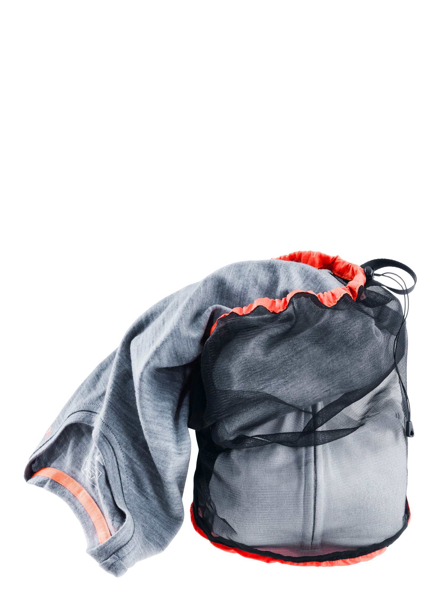Vreča za opremo Deuter Mesh Sack 5 - papaya/black