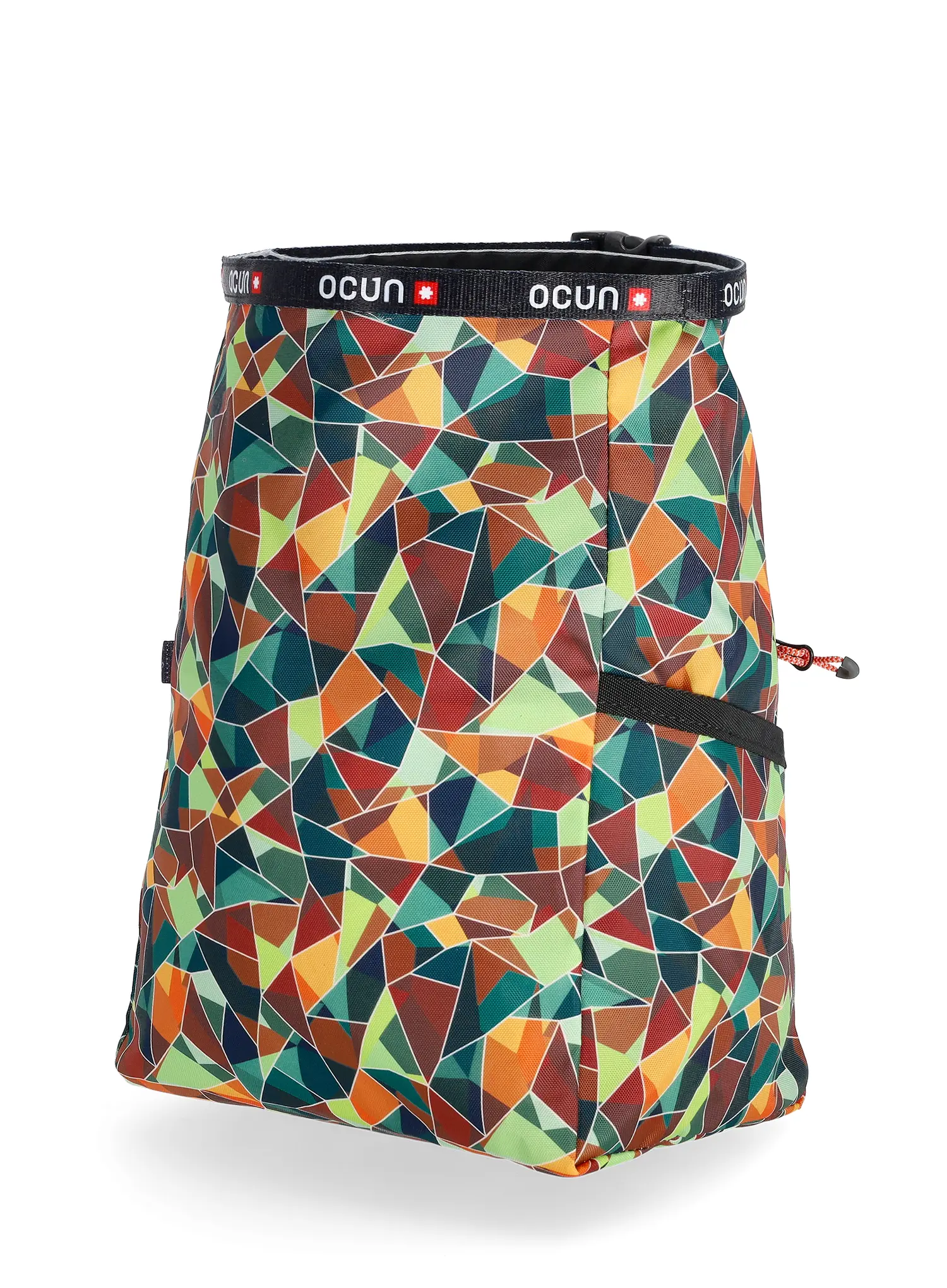 Torbica za magnezij Ocun Boulder Bag - cubist mosaic
