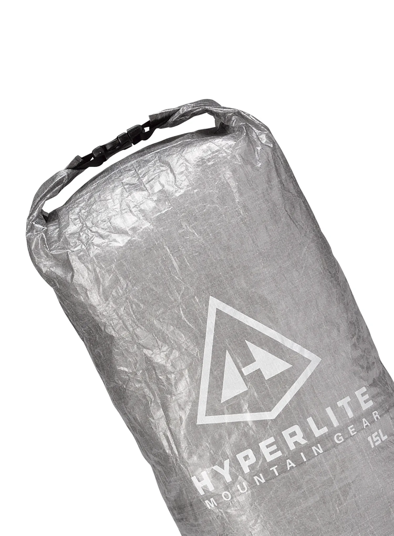 Vodoodporna vreča Hyperlite Mountain Gear Roll-Top Stuff Sack 15L - gray