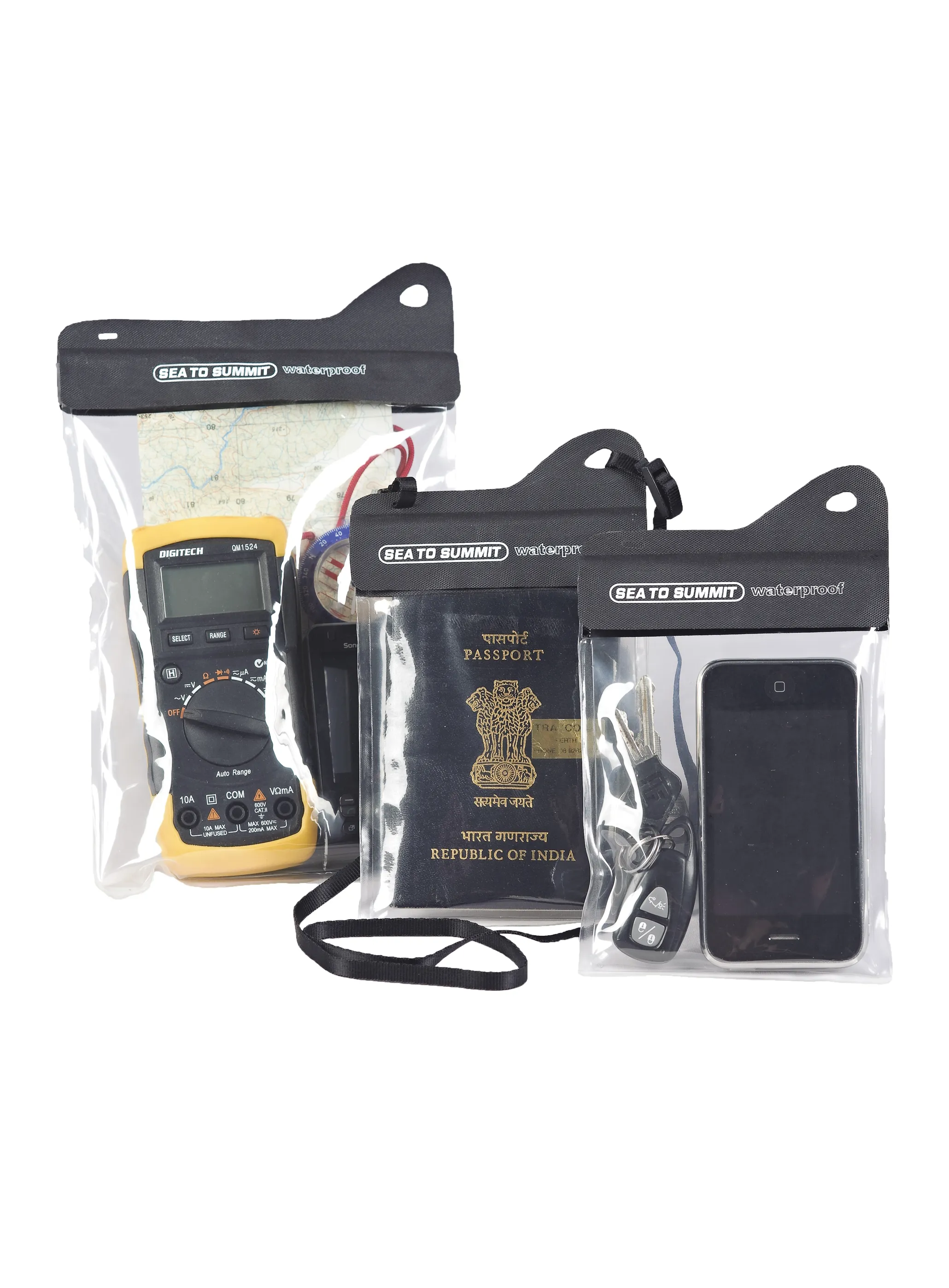 Torbica za čez ramo Sea To Summit TPU Guide Accessory Case L - black