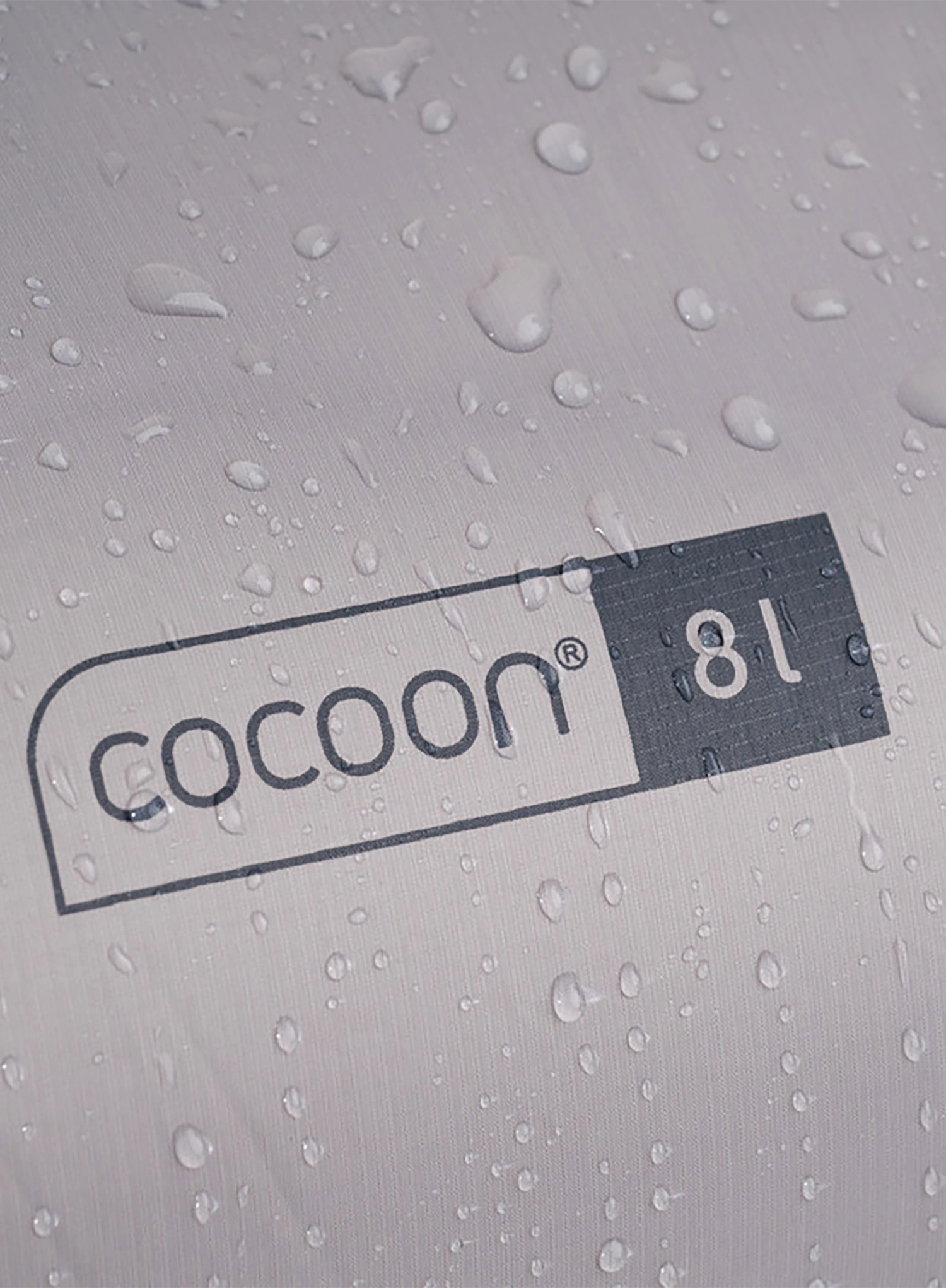 Nepremočljiva vreča Cocoon Drybag Hyperlight 8 L - coral grey
