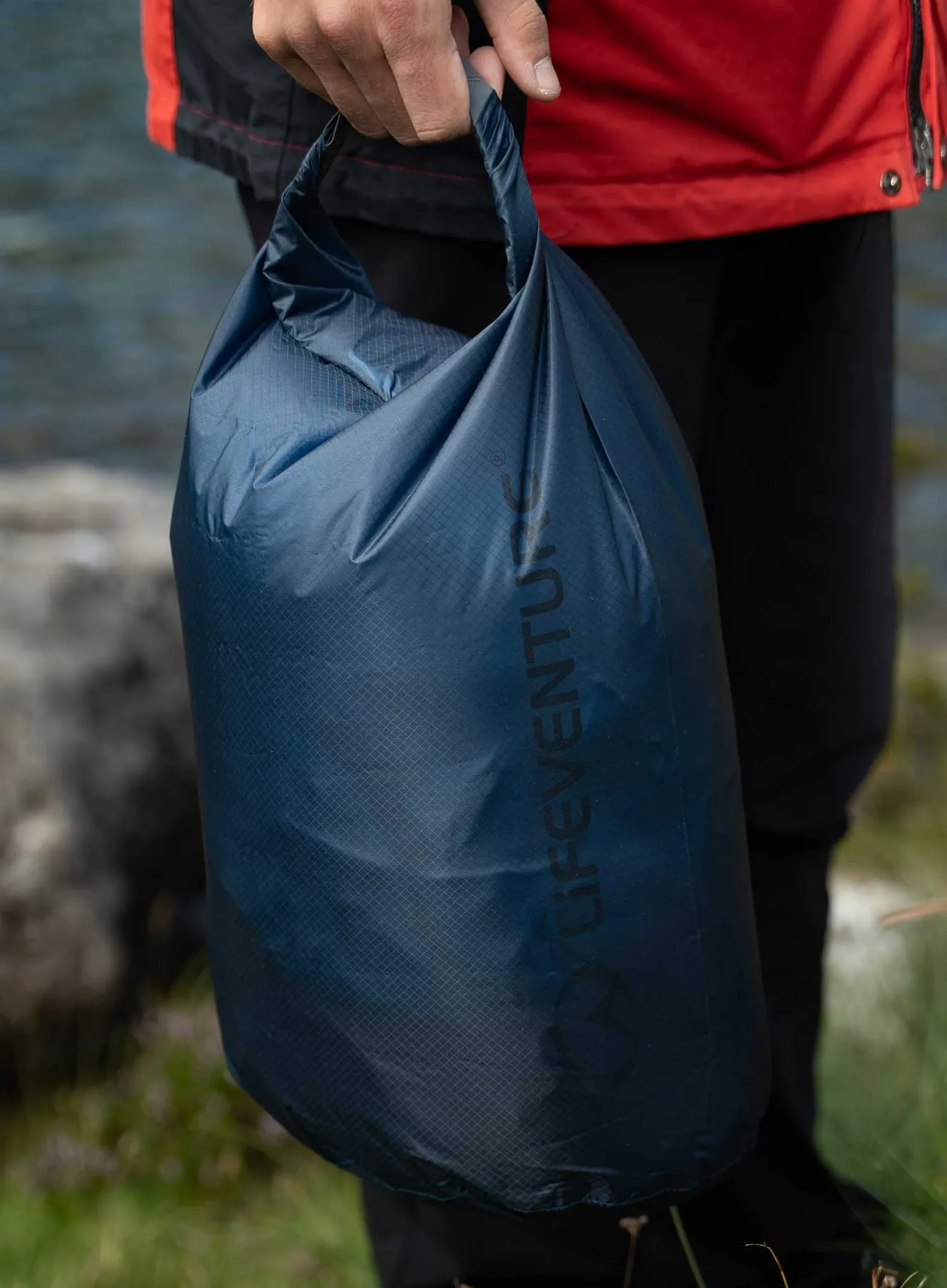 Nepremočljiva vreča Lifeventure Ultralight Dry Bag 10 l - navy