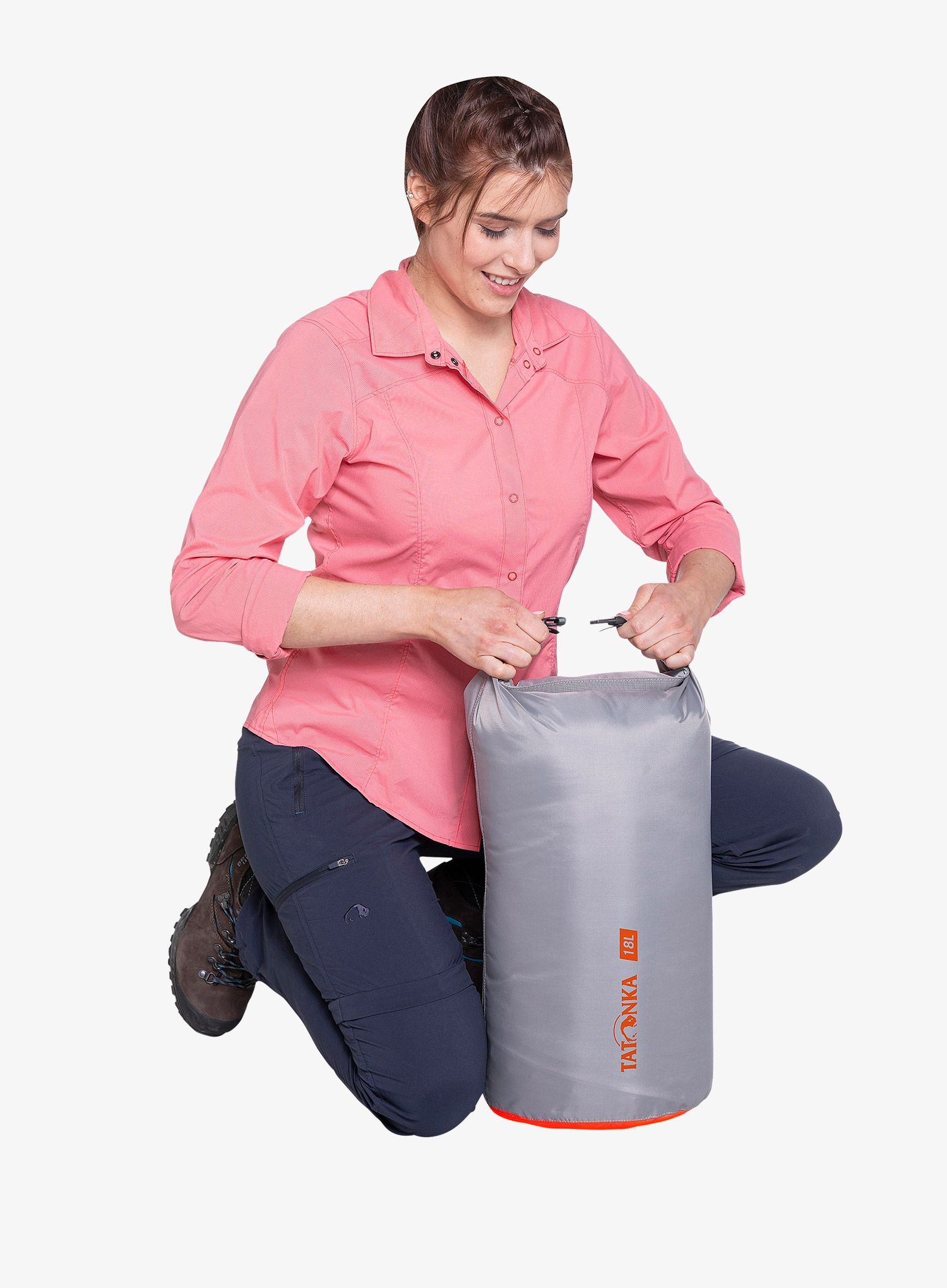 Nepremočljiva vreča Tatonka Dry Sack 18L - grey