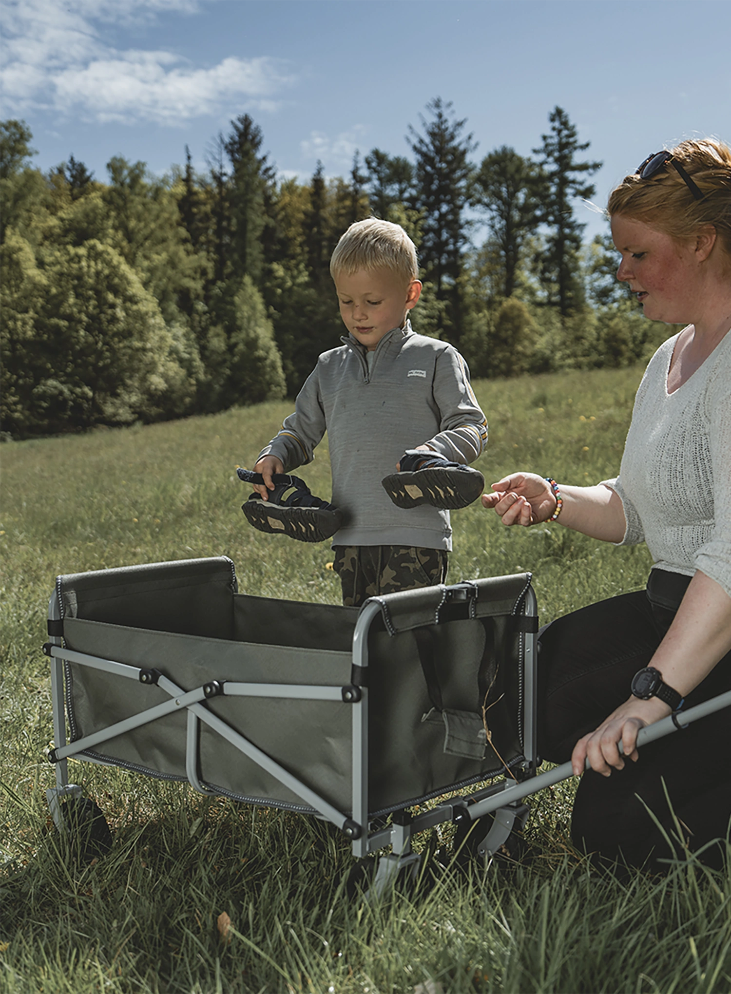 Transportni voziček Easy Camp Hornbeam Transporter