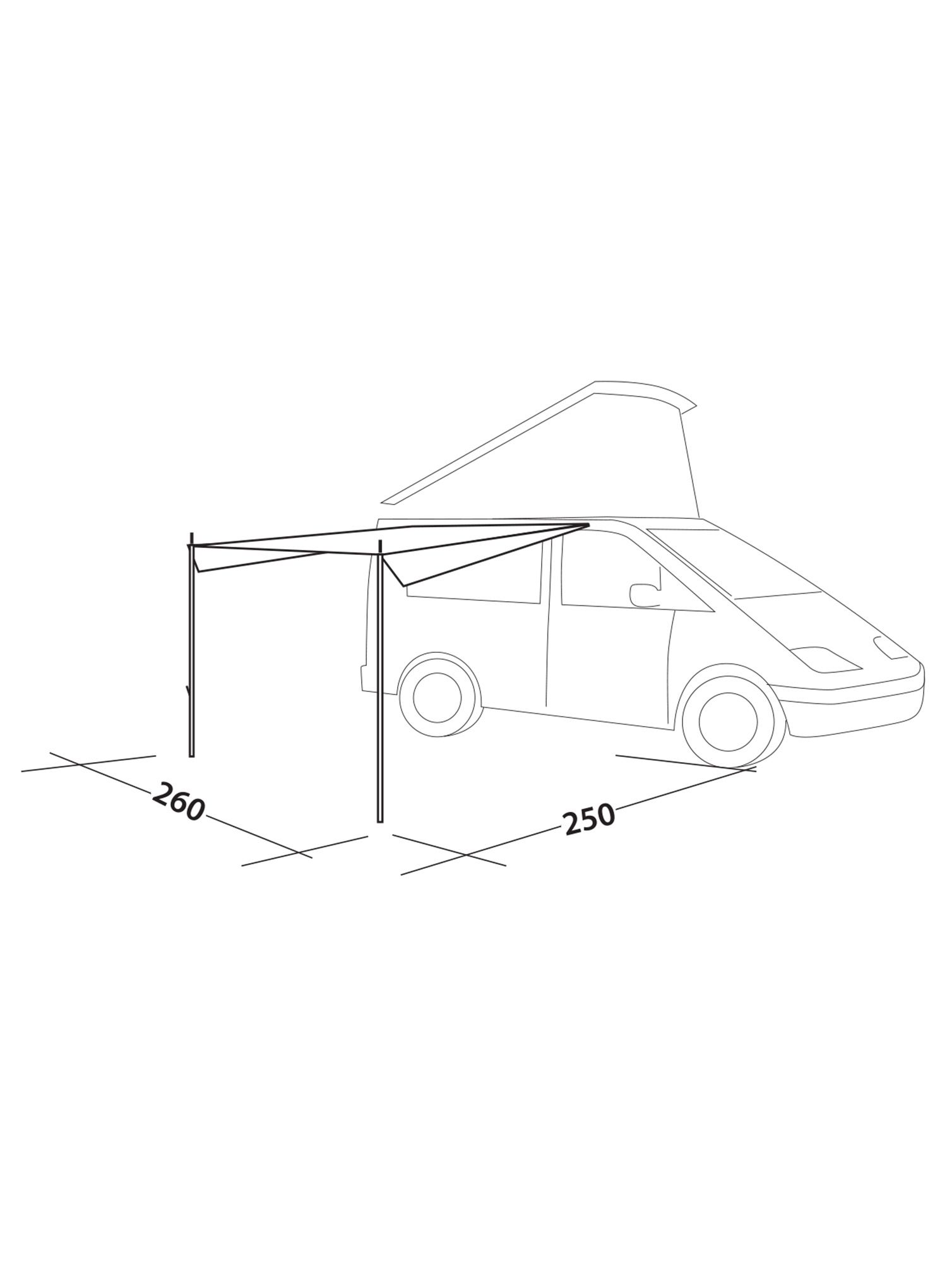 Nadstrešek Easy Camp Canopy
