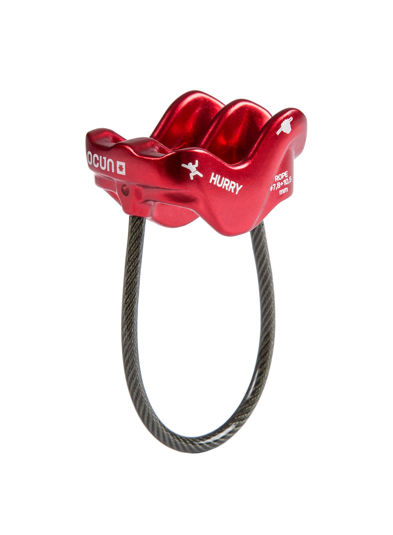 Varovalni komplet Ocun Belay Set Eagle Screw Hurry - anthracite/red