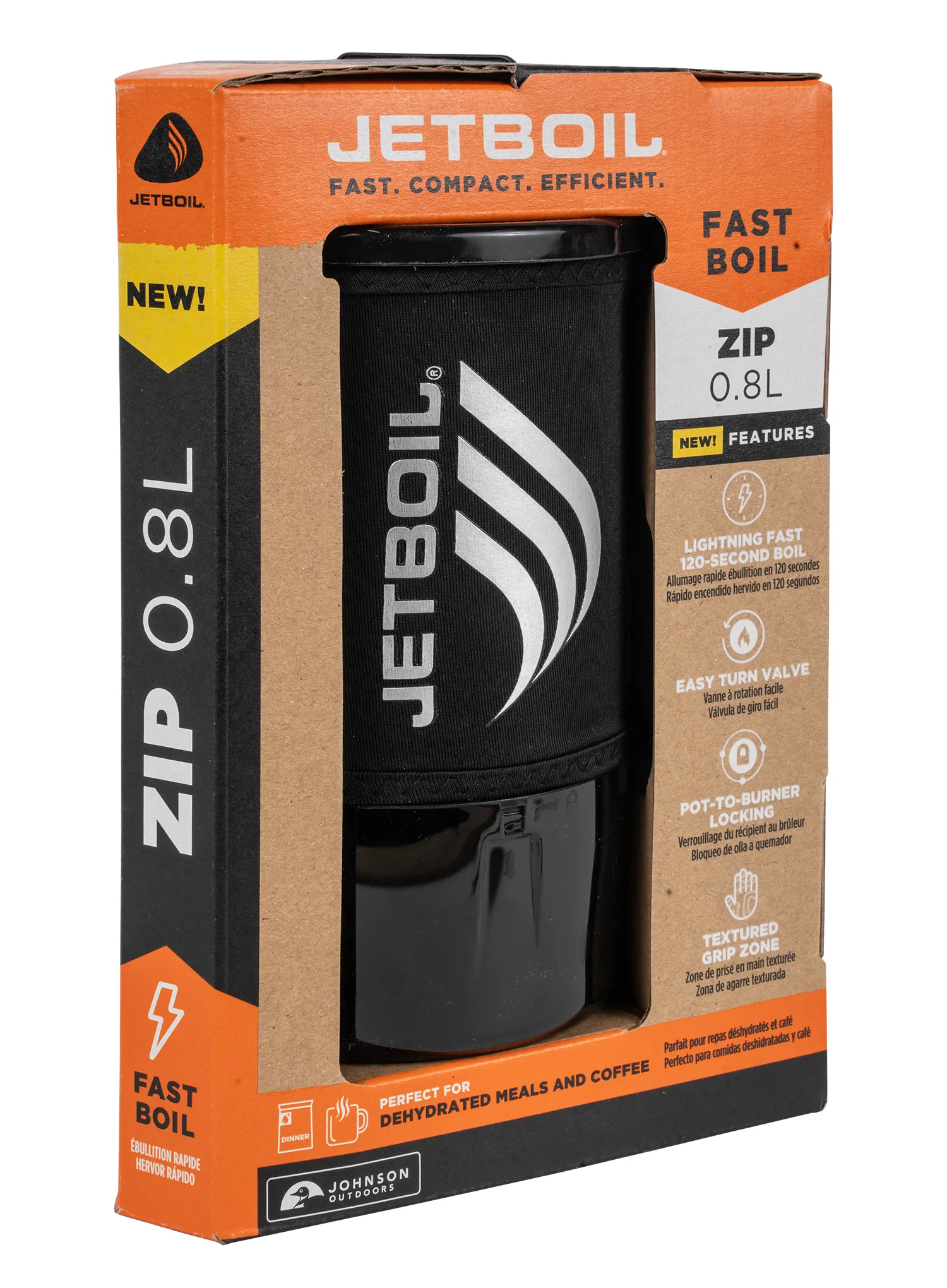 Komplet za kuhanje Jetboil Zip 2.0 Cooking System - carbon