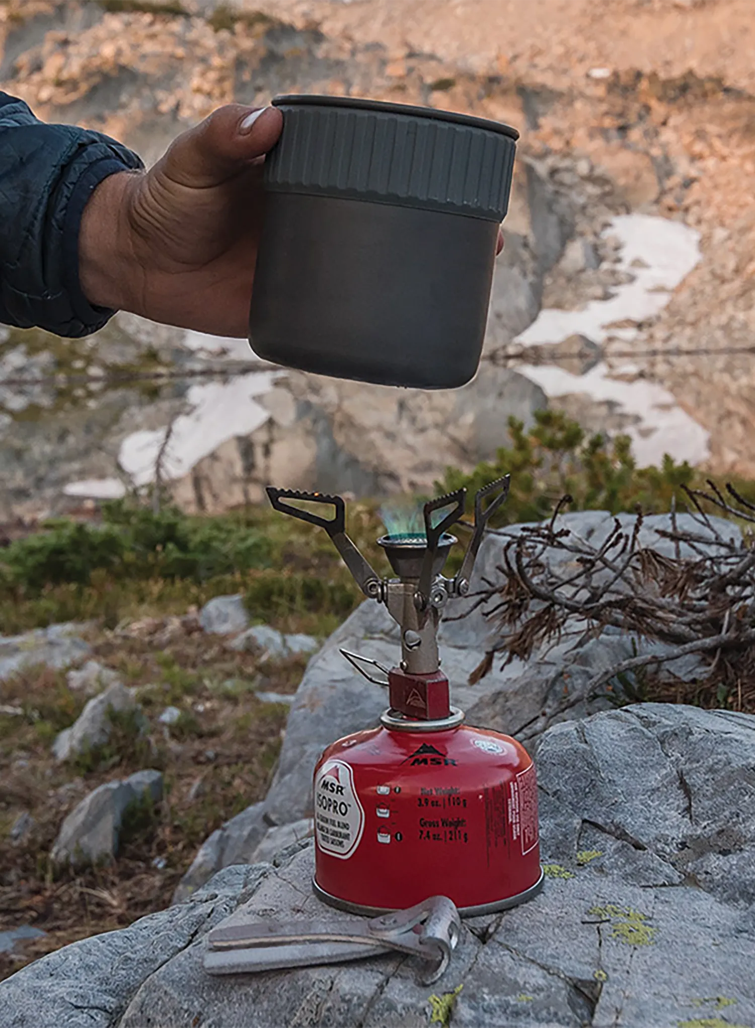 Komplet za kuhanje MSR PocketRocket 2 Mini Stove Kit