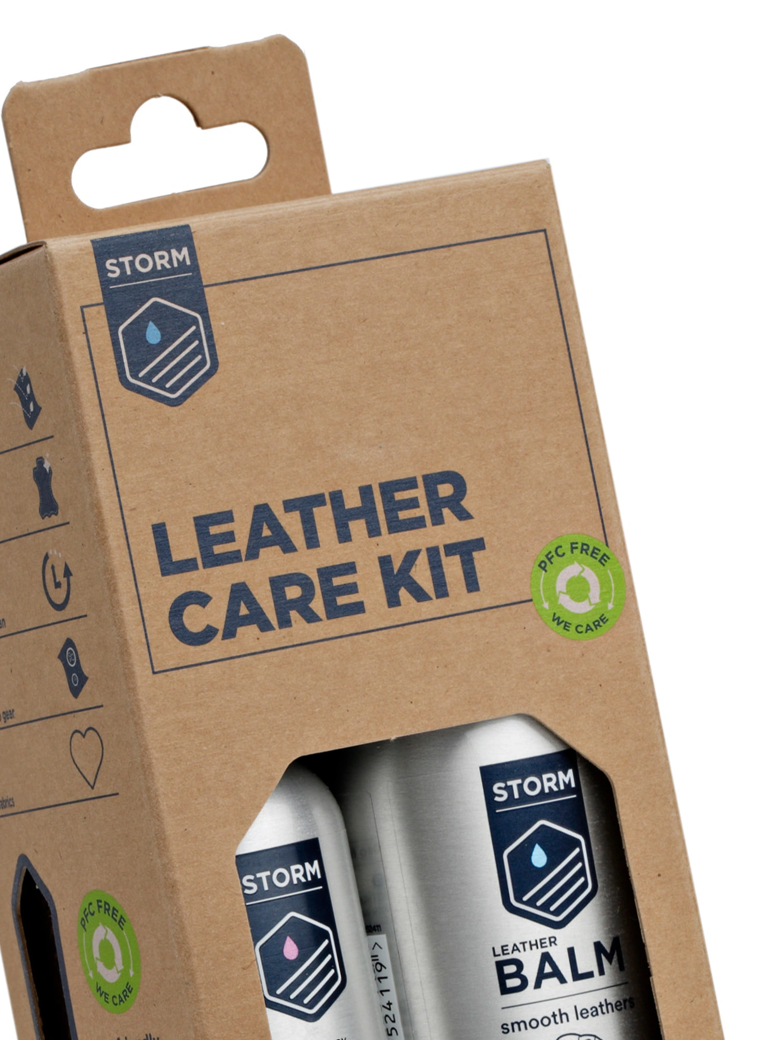 Komplet za nego čevljev Storm Leather Care Kit