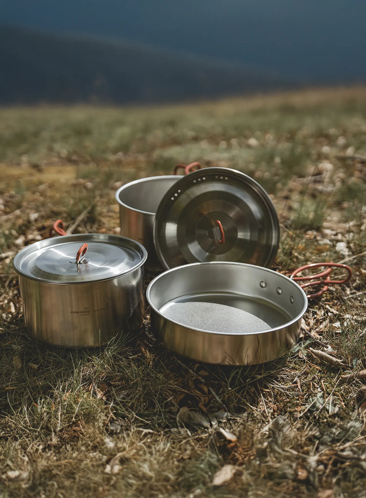 Komplet loncev Easy Camp Moss Tour Cook Set