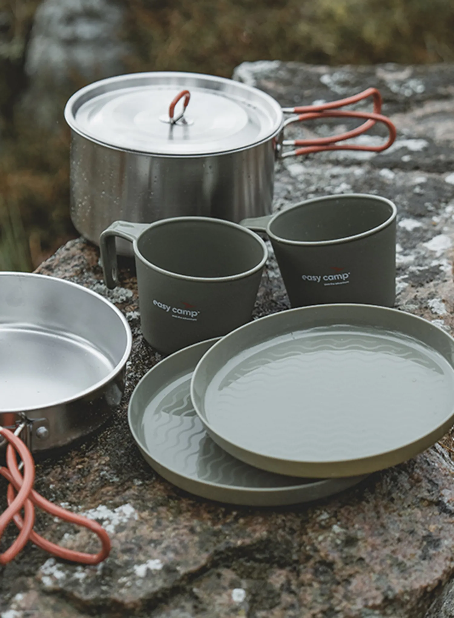 Komplet za kuhanje Easy Camp Moss 2 Cook Set