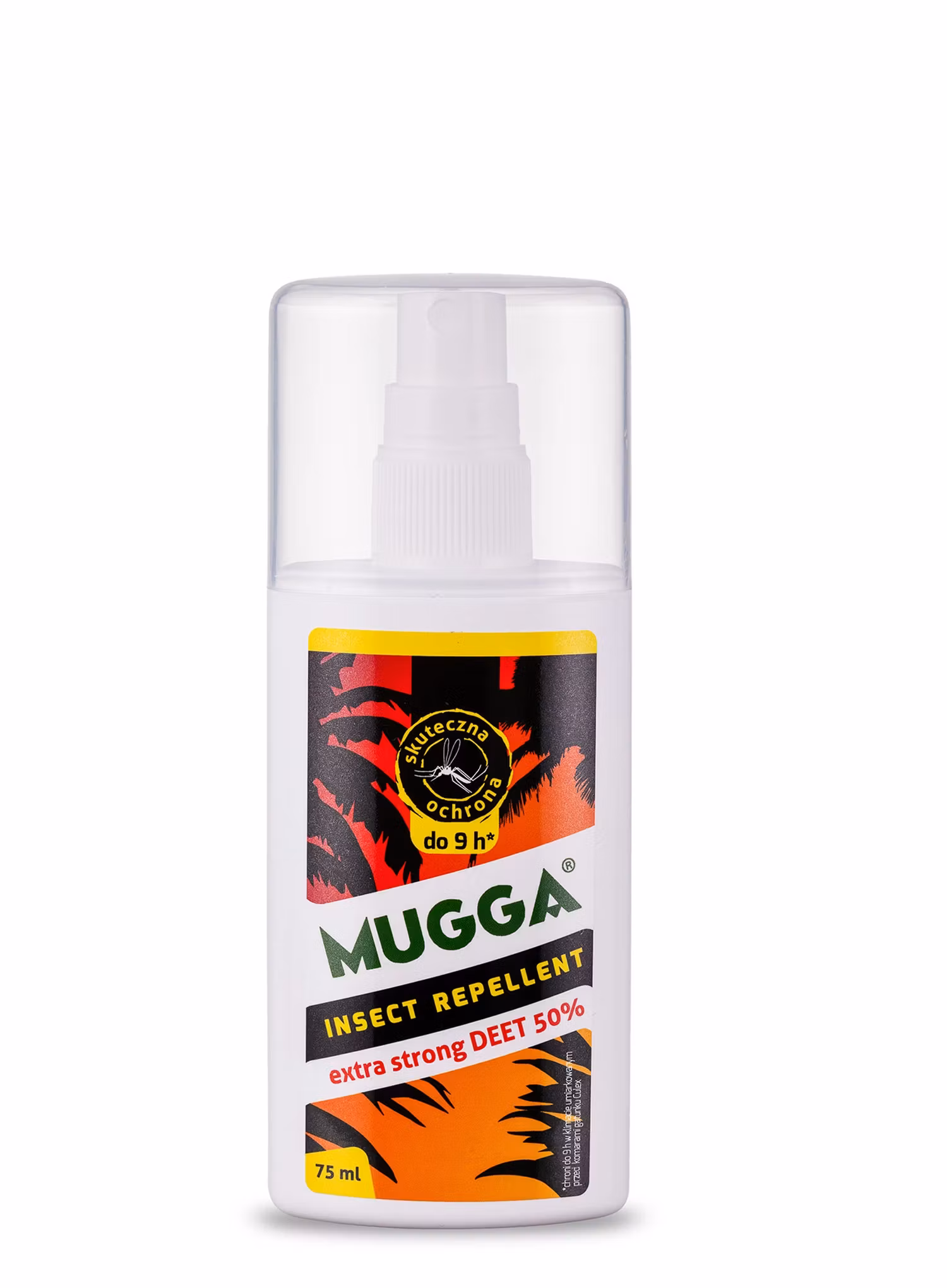 Komplet MUGGA Spray Extra Strong DEET 50% 75 ml 3-pack