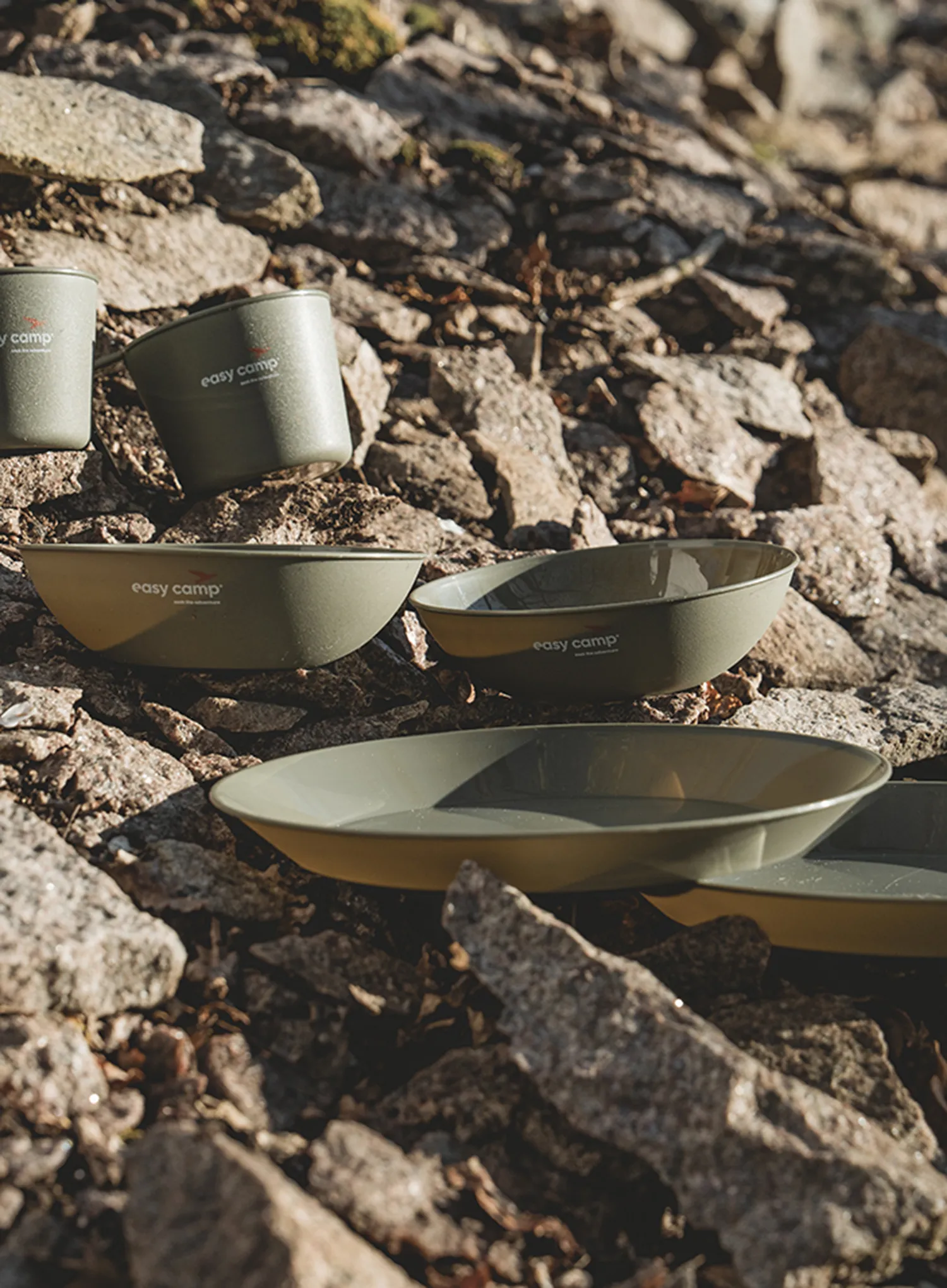 Komplet posode Easy Camp Moss 2 Dine Set