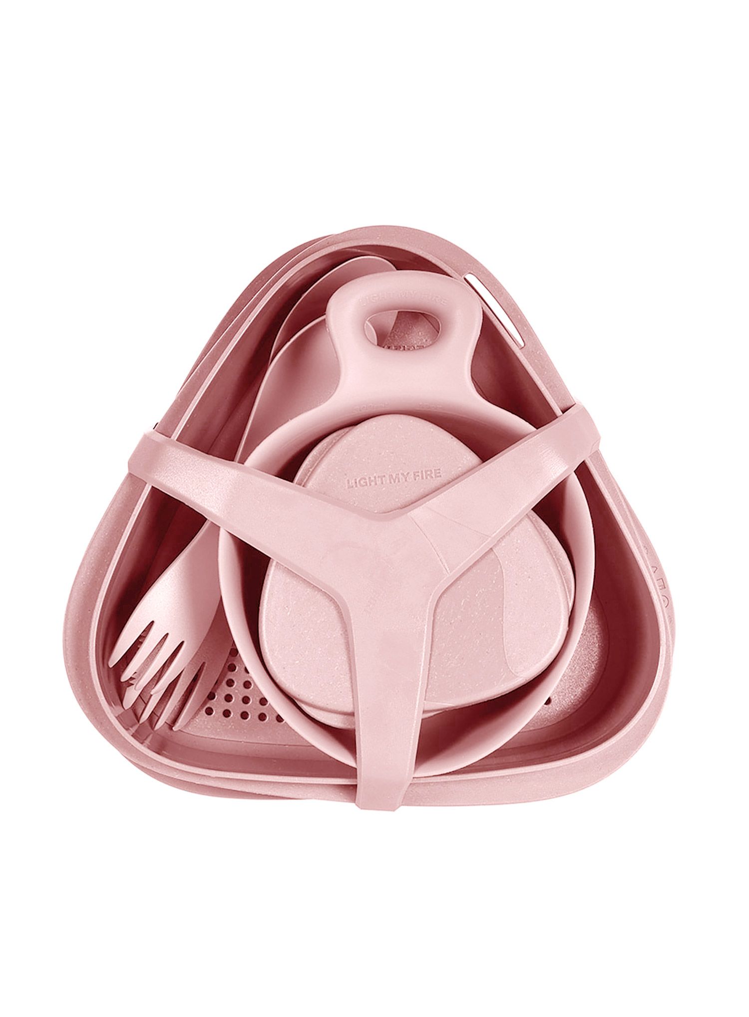 Komplet posode Light My Fire Meal Kit Bio - dusty pink