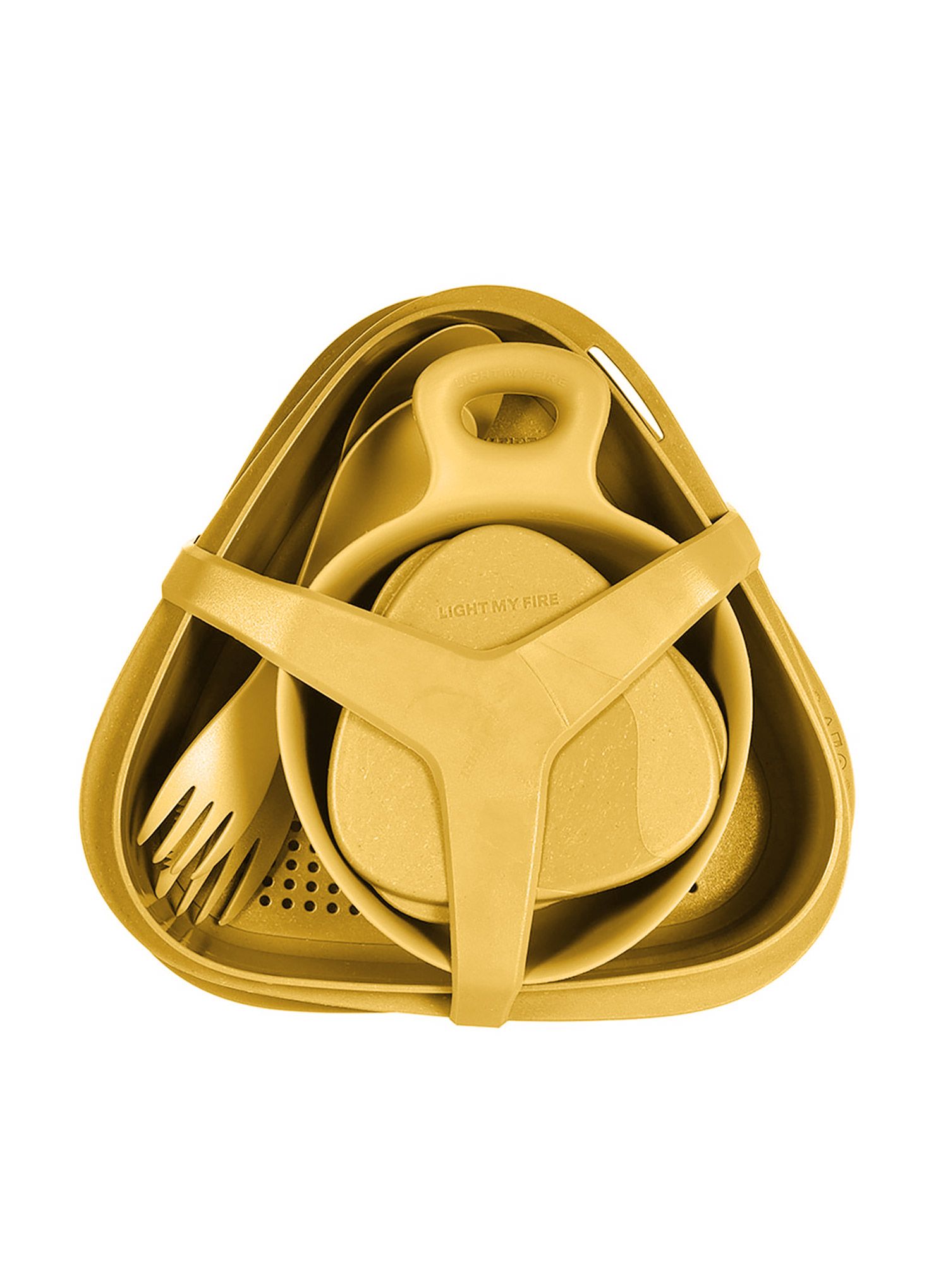 Komplet posode Light My Fire Meal Kit Bio - mustard yellow