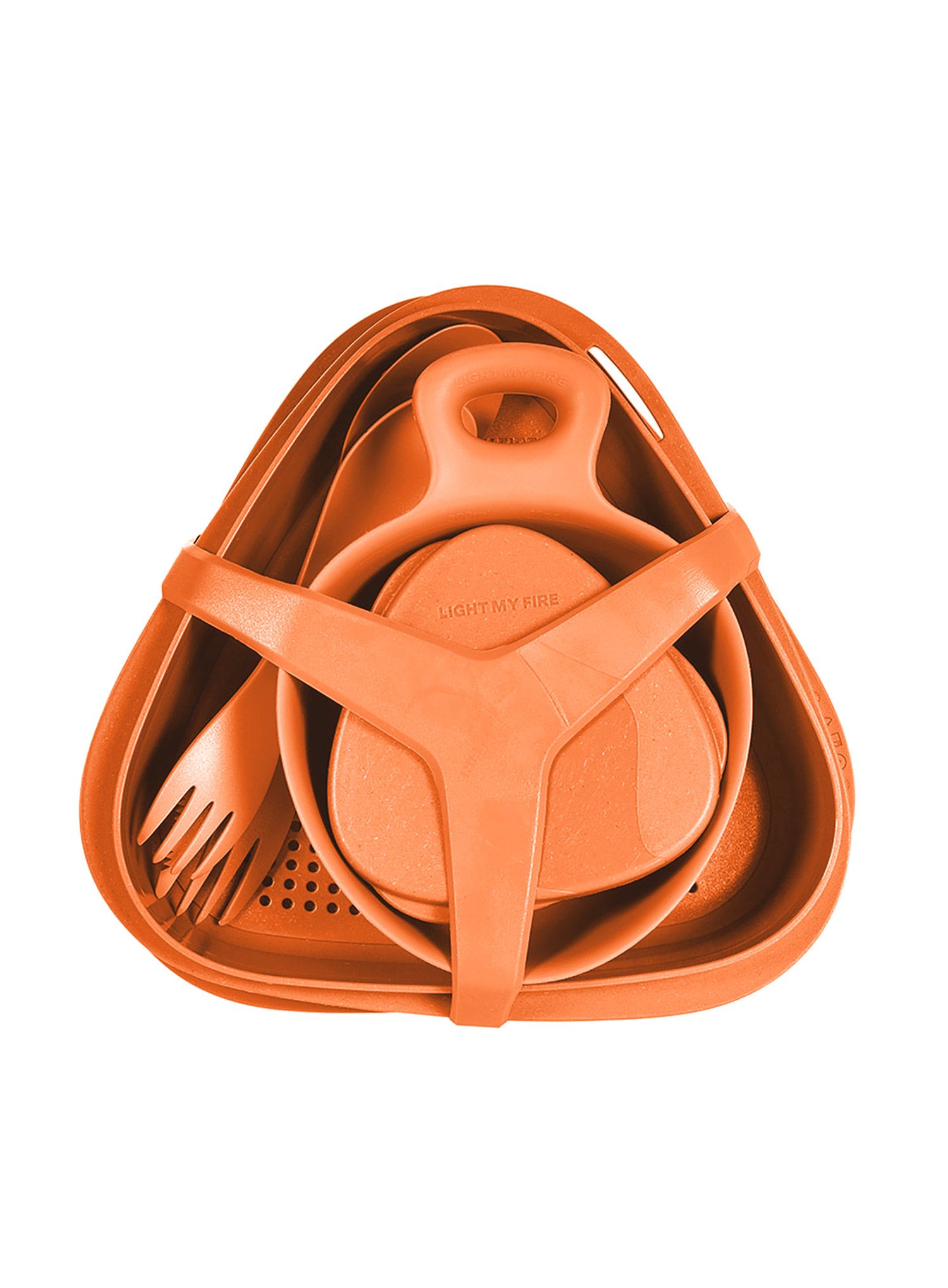 Komplet posode Light My Fire Meal Kit Bio - rusty orange