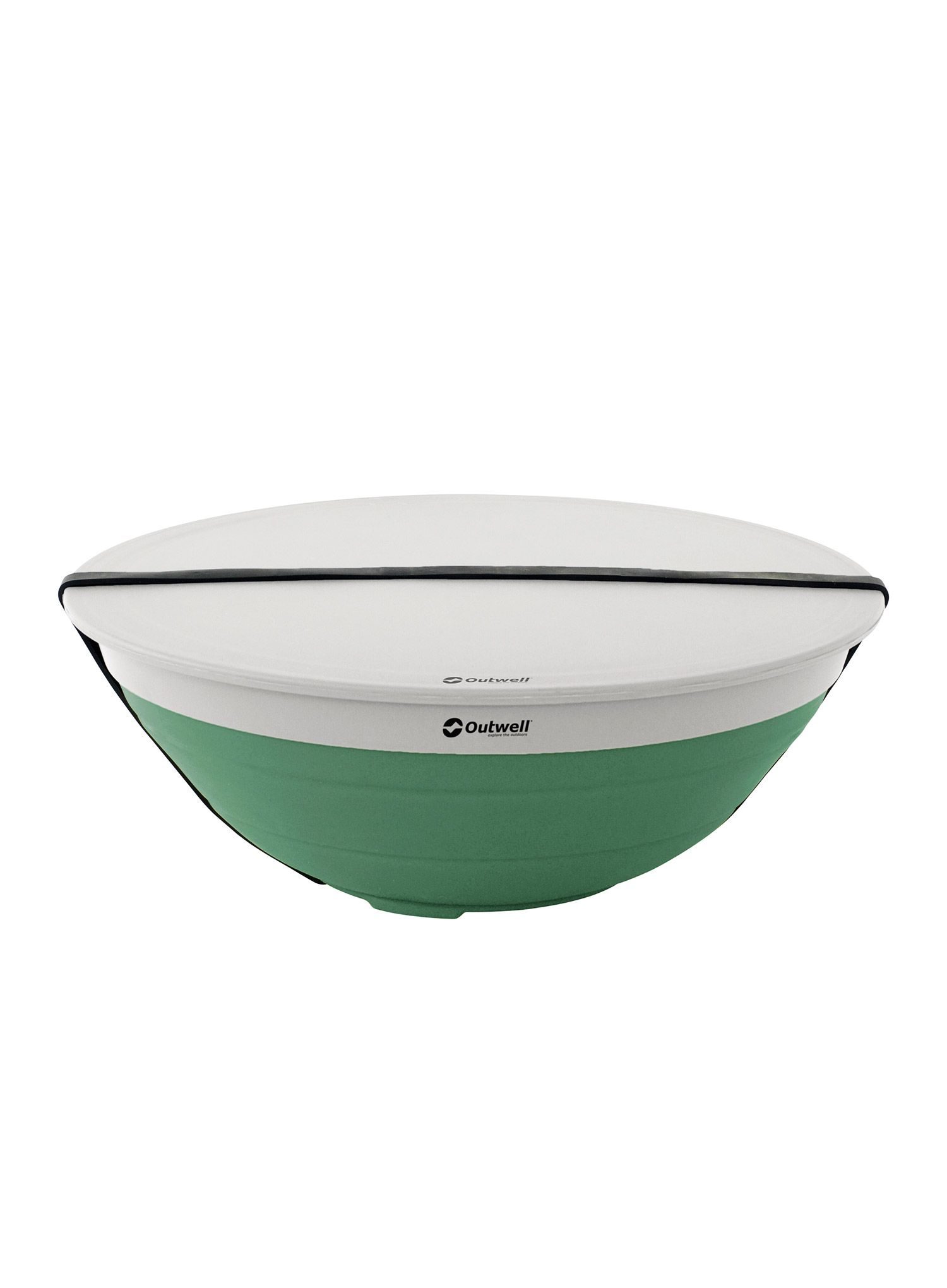Komplet posode Outwell Collaps Bowl & Colander Set - shadow green