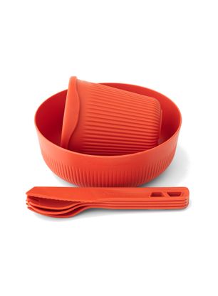 Komplet posode Sea to Summit Passage Dinnerware Set 6P - orange