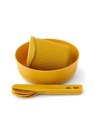 Komplet posode Sea to Summit Passage Dinnerware Set 6P - yellow